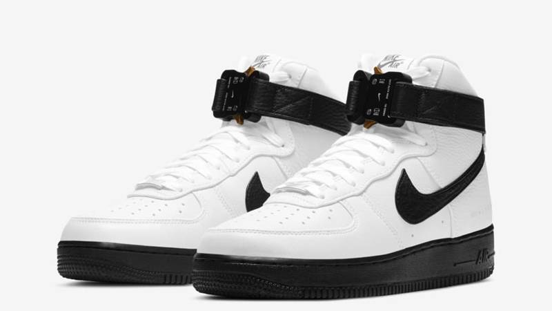 Nike Air Force High Alyx White Black Where To Buy CQ4018-101