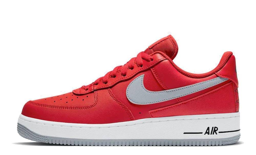 Nike Air Force 1 Low Red Grey