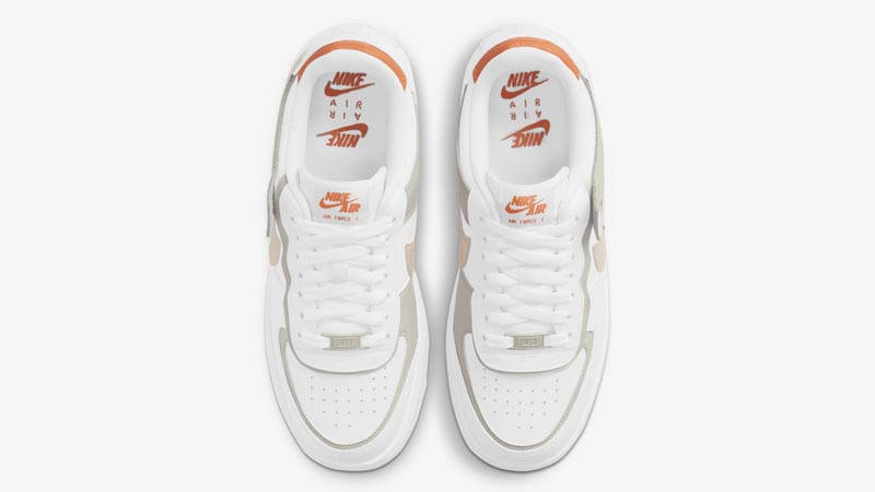 Nike Air Force 1 Shadow White Crimson Tint