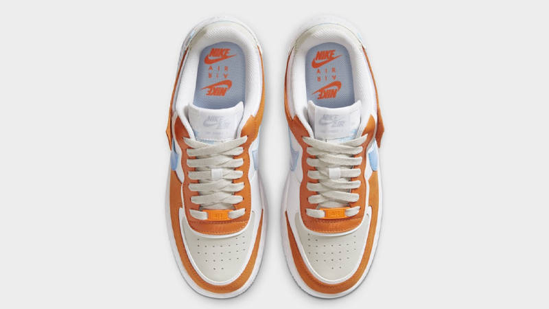 air force shadow blue and orange