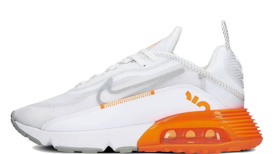 nike air max 2090 trainers in white
