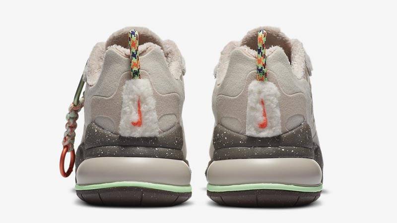 Nike Air Max 270 React Light Tan Baroque Brown Back