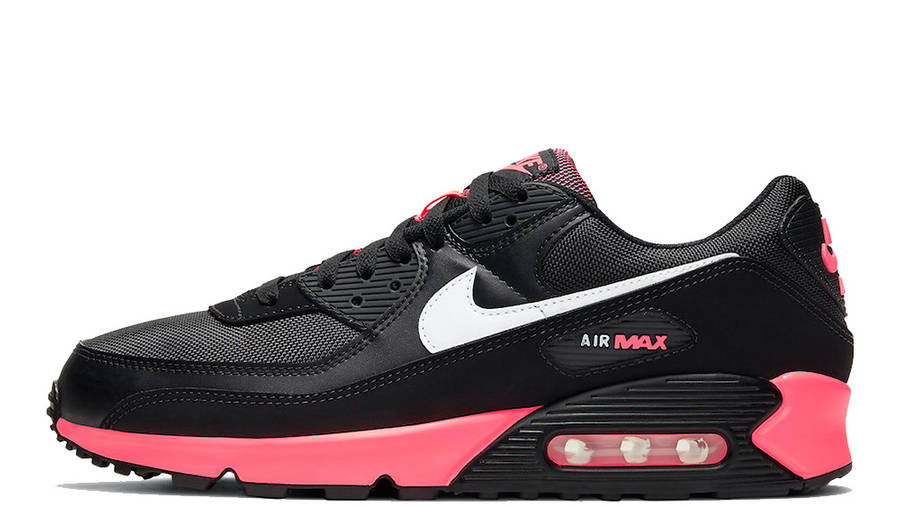 black and pink nike air max 90