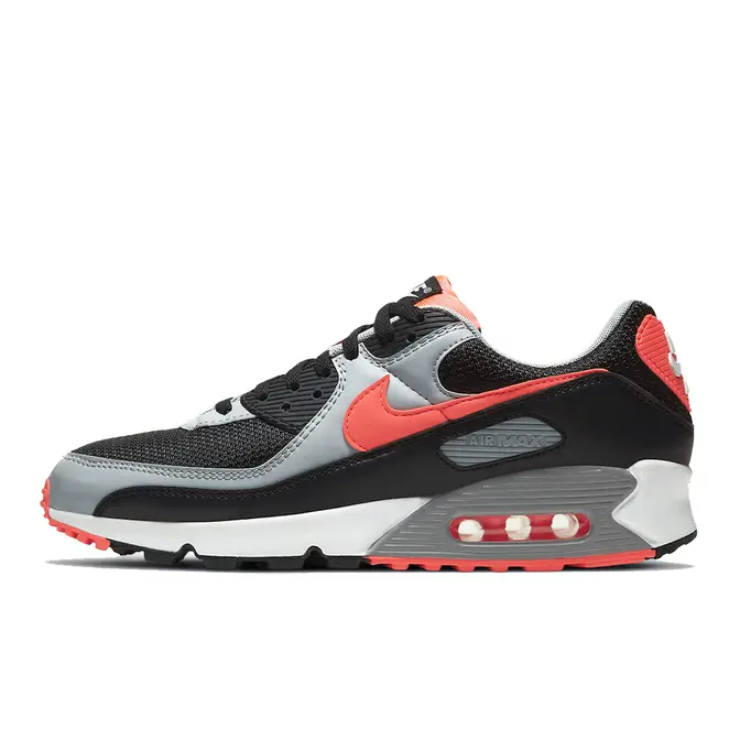 Nike Air Max 90 Black Radiant Red | Where To Buy | CZ4222-001 | The ...