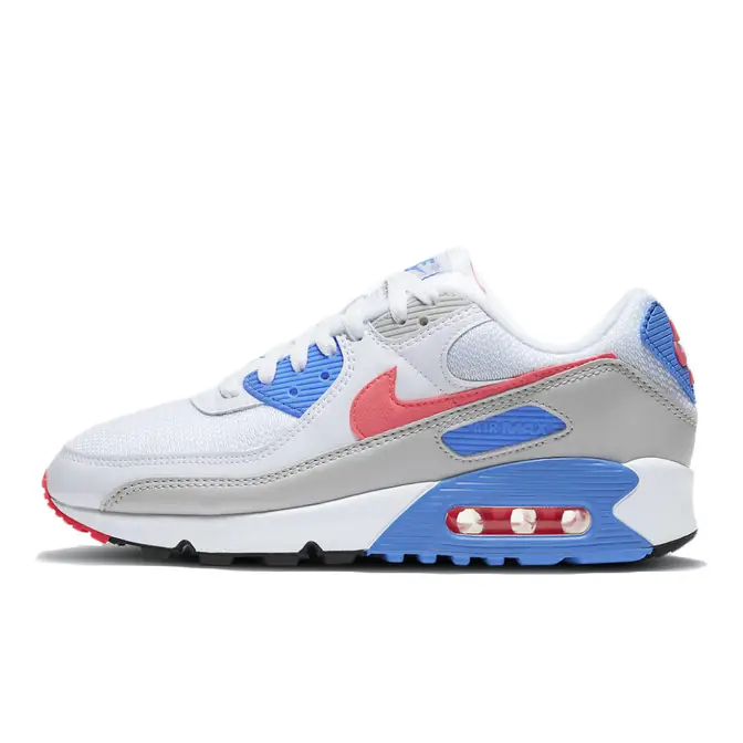 Nike Air Max 90 Blue Red White | Where To Buy | DA8856-100 | The Sole ...