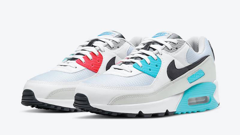 Nike Air Max 90 Iron Grey Chlorine Blue CV8839-100 front