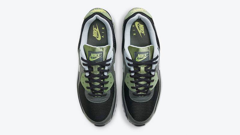 Nike Air Max 90 Oil Green/Light Smoke Grey-Black-Iron Grey - CV8839-300
