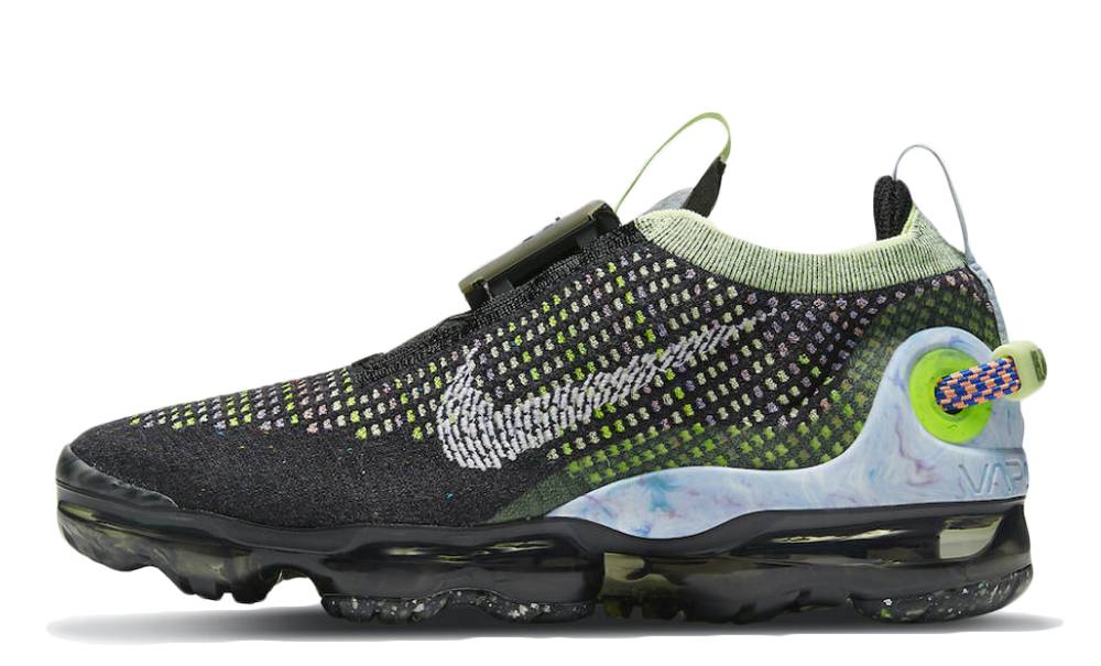 Nike Air VaporMax 2020 Flyknit Black Barely Volt Where To Buy
