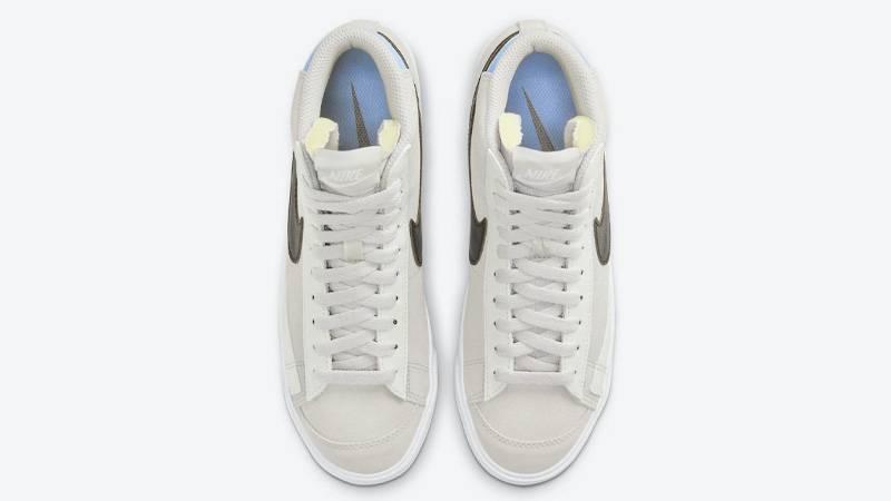 Nike Blazer Mid 77 Grey Blue Middle