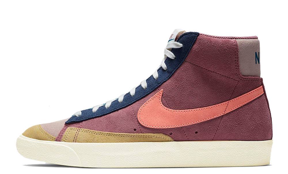 nike blazer mid vintage suede multi