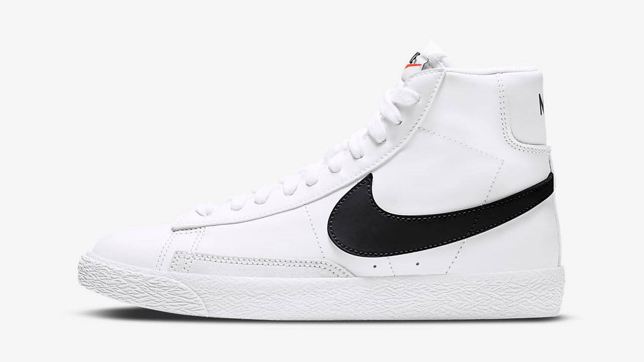 Nike Blazer Mid White black