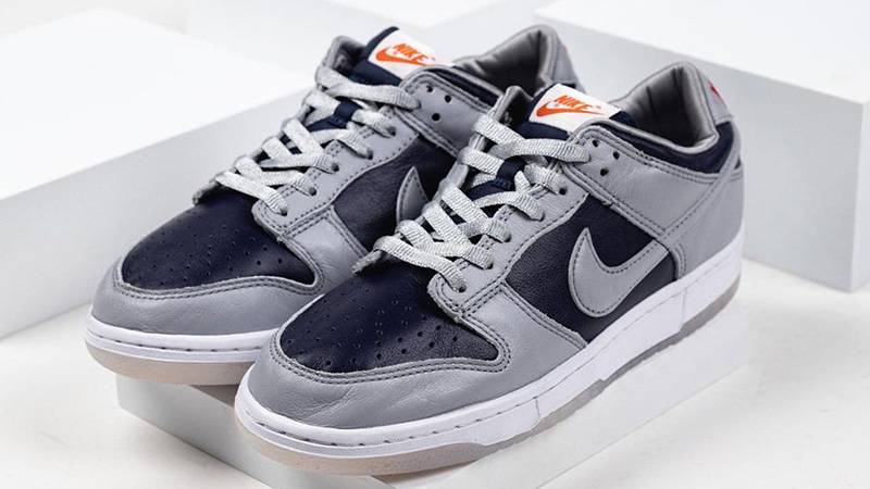 Nike Dunk Low Grey Black Red front