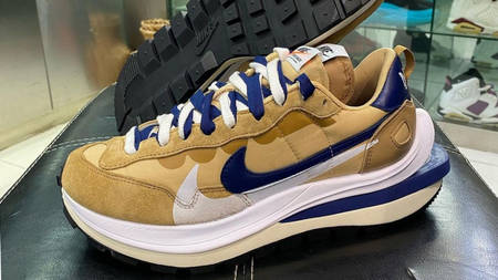 An Early Look at the sacai x Nike VaporWaffle "Sesame" An Early Look at the sacai x Nike VaporWaffle "Sesame"