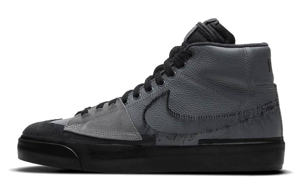 black and grey nike sb