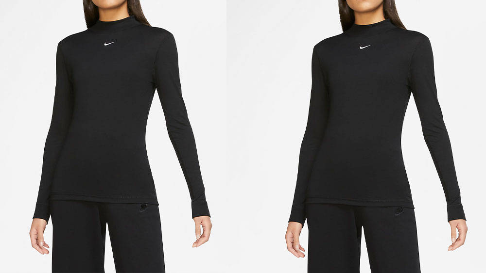 Nike Sportswear Long Sleeve Top Black