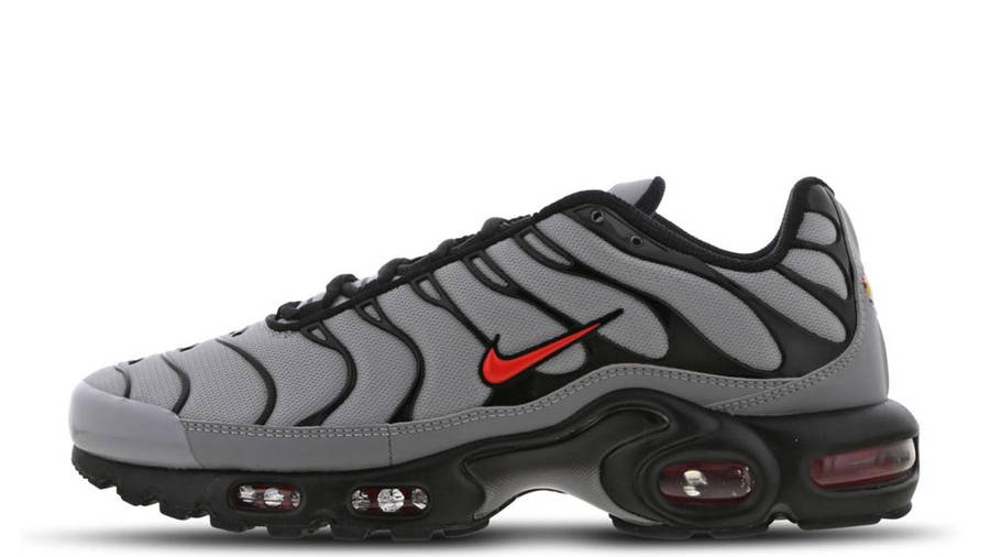 Nike TN Air Max Plus Wolf Grey Crimson 