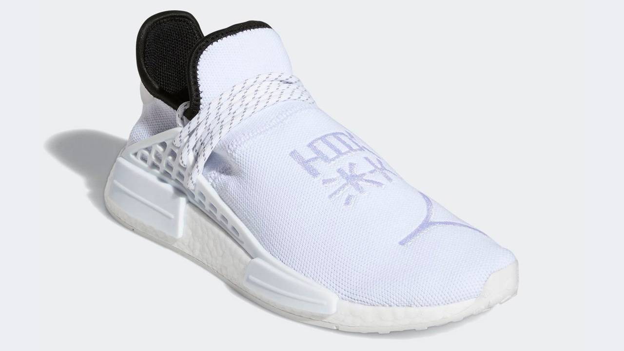 The Pharrell x adidas NMD Hu "Core Black" & "Core White" Are Dropping This Month