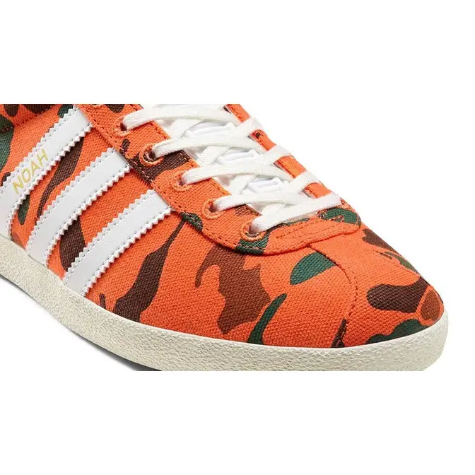 Noah x adidas Gazelle Orange Camo Where To Buy FY5381 The Sole Supplier