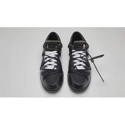 Off-White x Nike Dunk Low Black Lot 50 Top