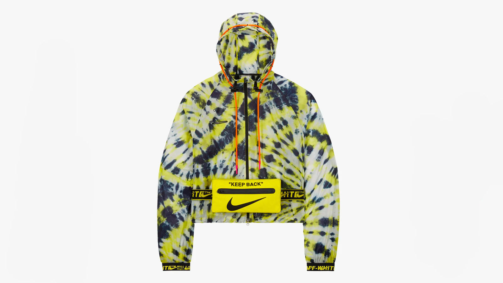 off white x nike tie tie jacket
