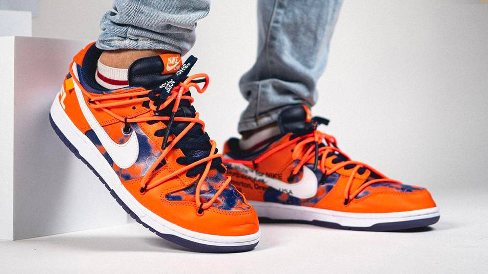 Image via repgod888 Futura x Off-White x Nike SB Dunk Low "Orange"