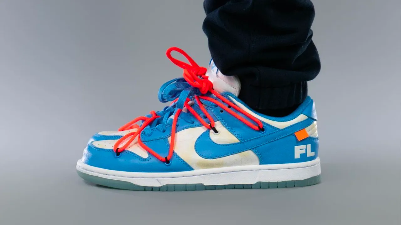 Off white cheap x nike unc