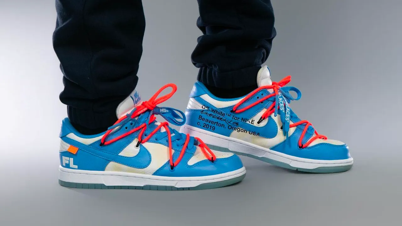 An On-Foot Look at the Futura x Off-White x Nike SB Dunk Low 