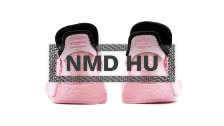 The Pharrell x adidas NMD Hu Appears in "Pink" and "Aqua"