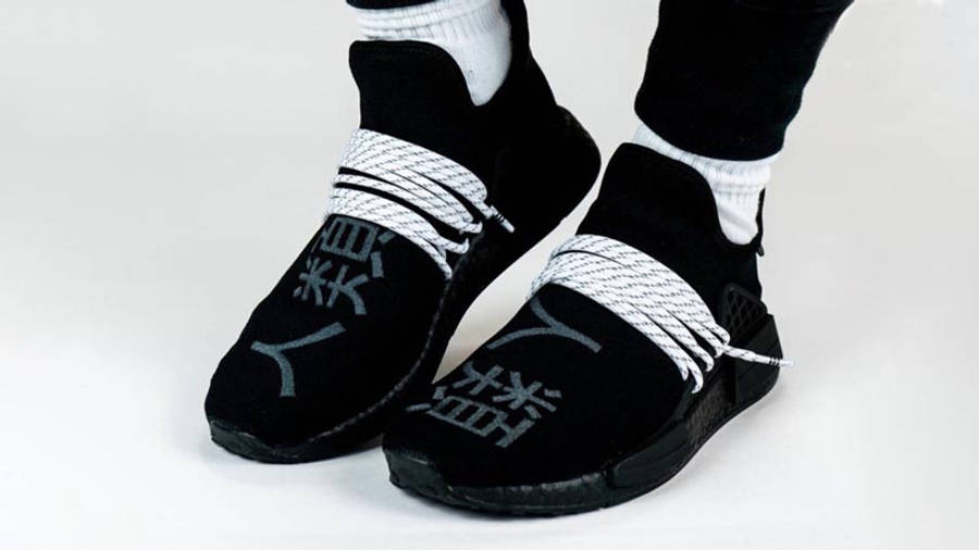 nmd hu pharrell williams black