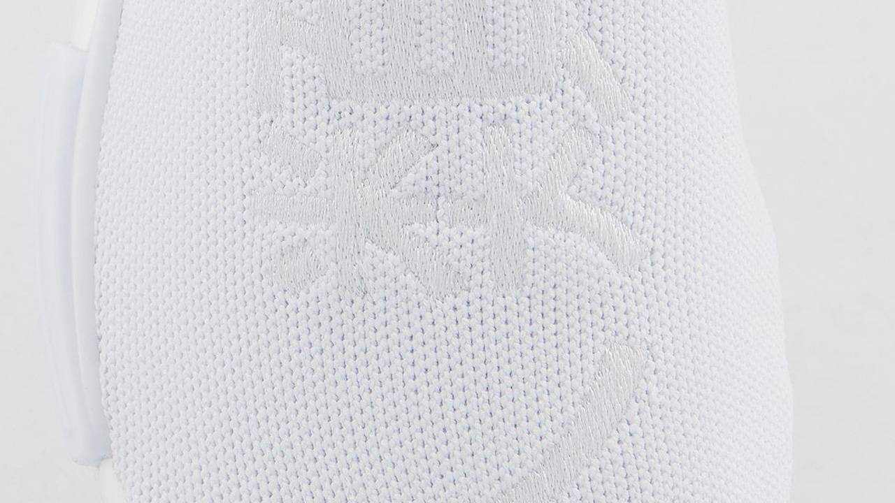 The New Pharrell x adidas NMD Hu "Triple White" is Already on Sale