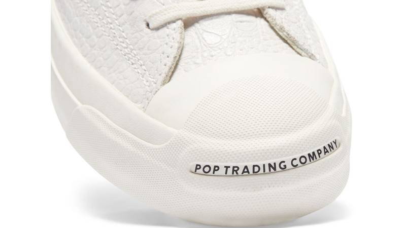 Pop Trading Co x Converse Cons Jack Purcell Pro High Top Egret