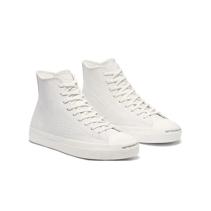 Converse Chuck Taylor All Star Canvas Shoes Sneakers 670211C Cons Jack Purcell Pro High Top Egret Front