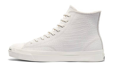Pop Trading Co x Converse Cons Jack Purcell Pro High Top Egret