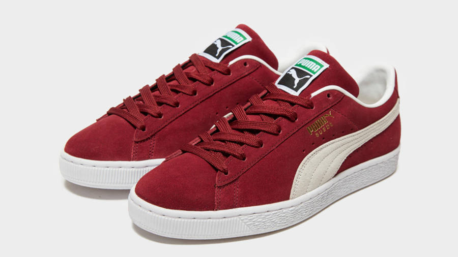 puma suede classic maroon