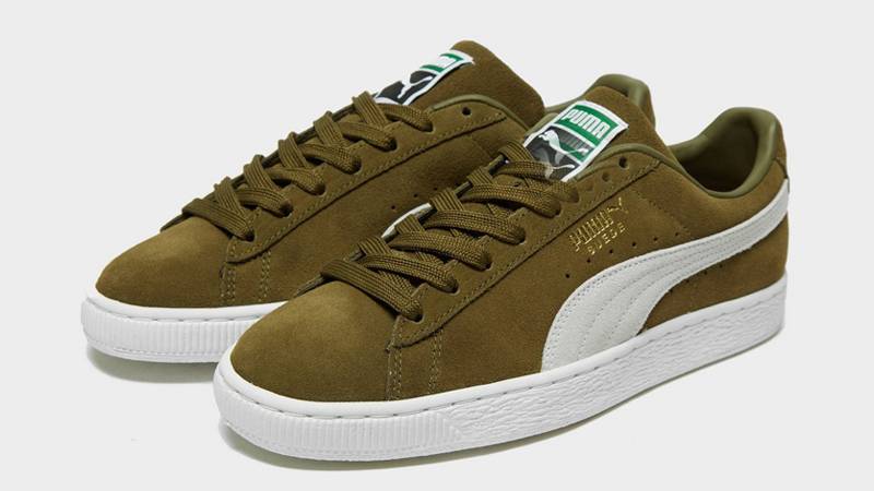PUMA Suede Classic Olive Green | Where To Buy | undefined | The Sole  Supplier