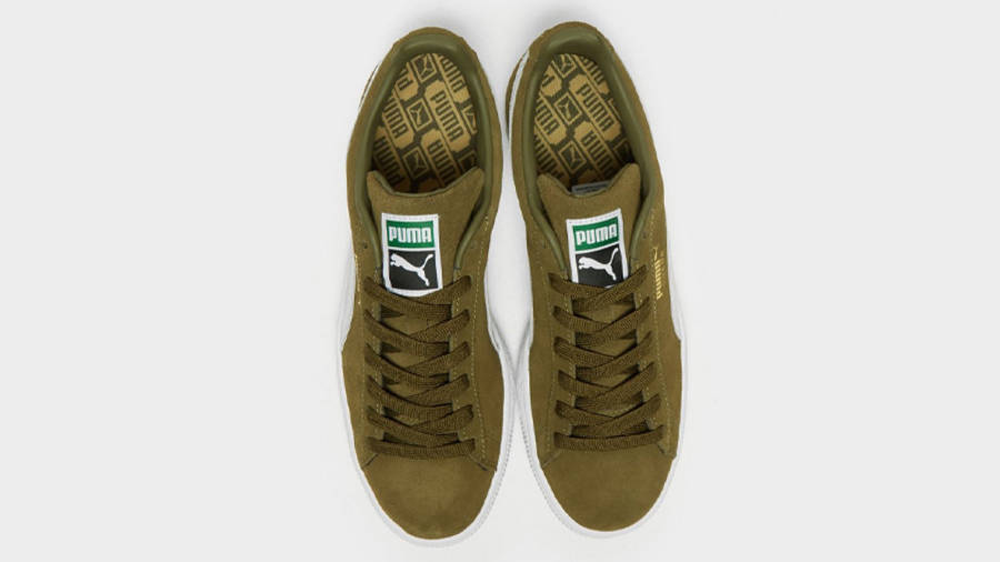 PUMA Suede Classic Olive Green Middle