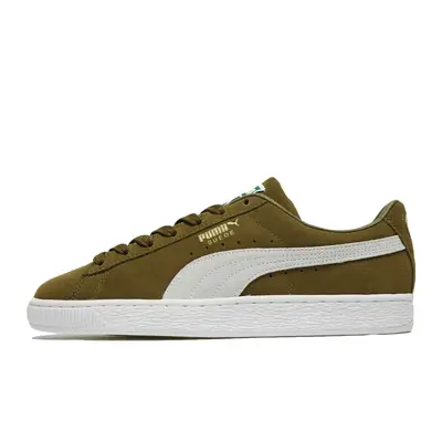 Olive green deals pumas