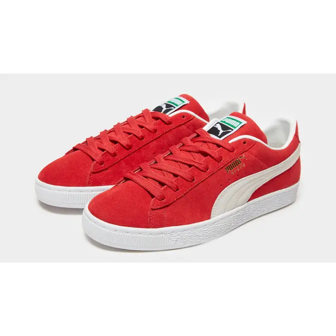 Puma suede clearance classic red