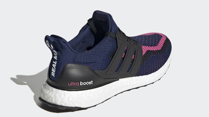 Real Madrid x adidas Ultra Boost DNA Blue Black Back