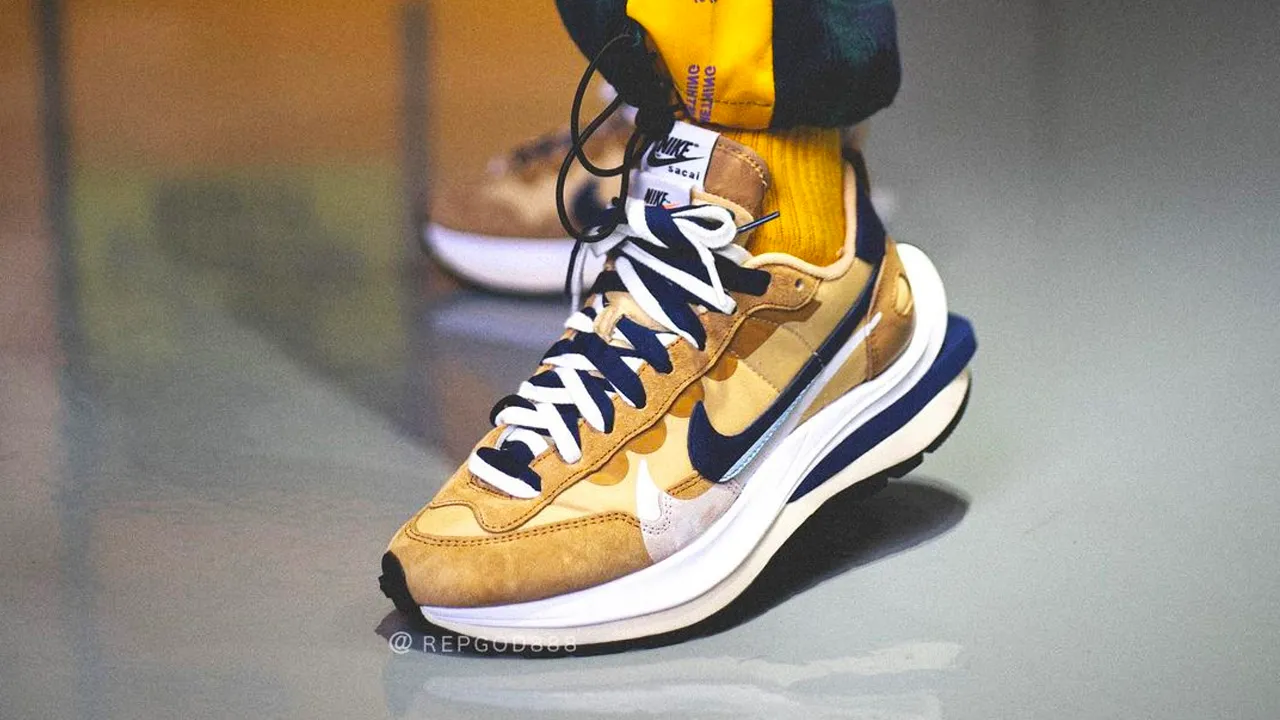 An On-Foot Look at the sacai x Nike VaporWaffle 