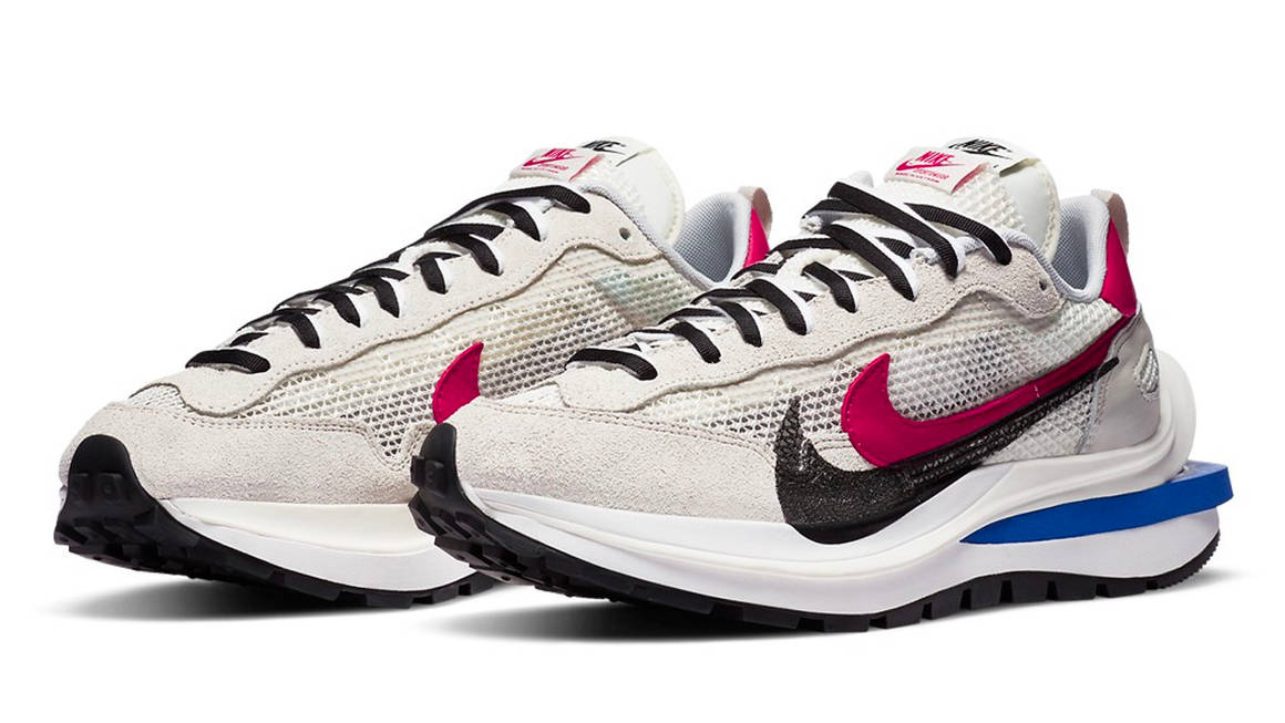 The sacai x Nike VaporWaffle "Black" & "Sail" Are This Weekend's Hottest Releases