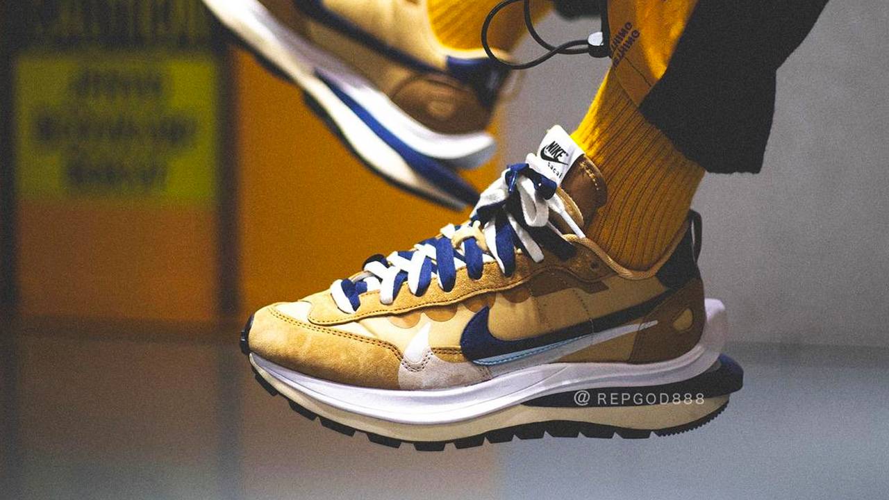 An On-Foot Look at the sacai x Nike VaporWaffle 