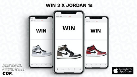 Search, Compare, Cop with The Sole Supplier App and Win 3 X Jordan 1s!