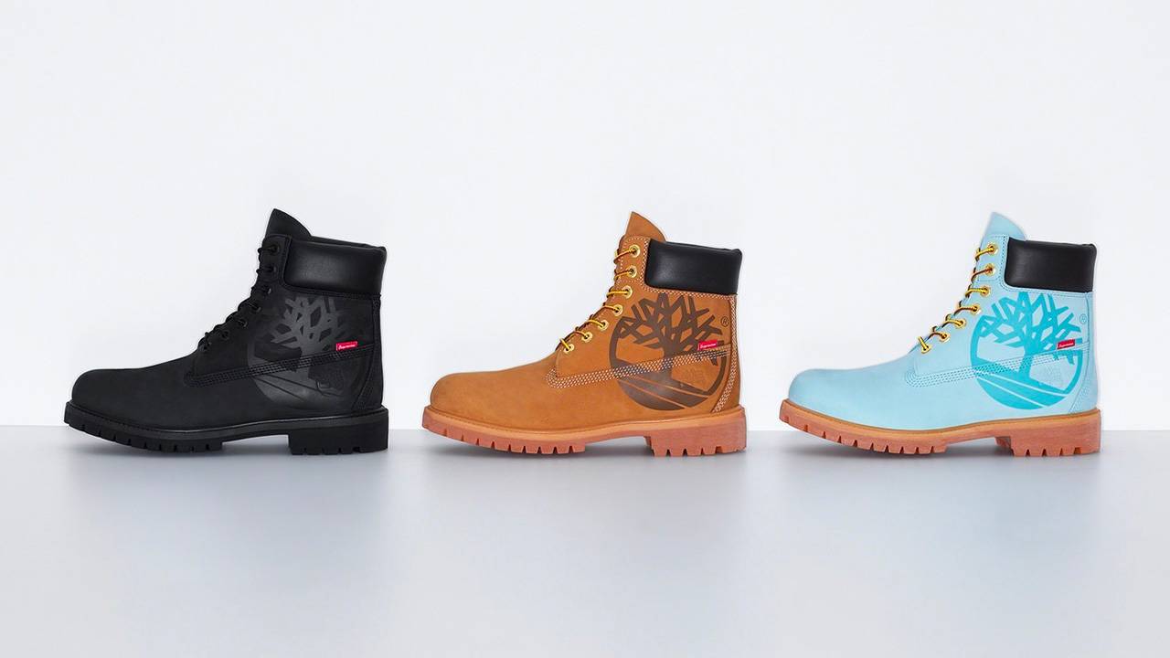 The Supreme x Timberland Fall/Winter 2020 Collection Gets Unveiled