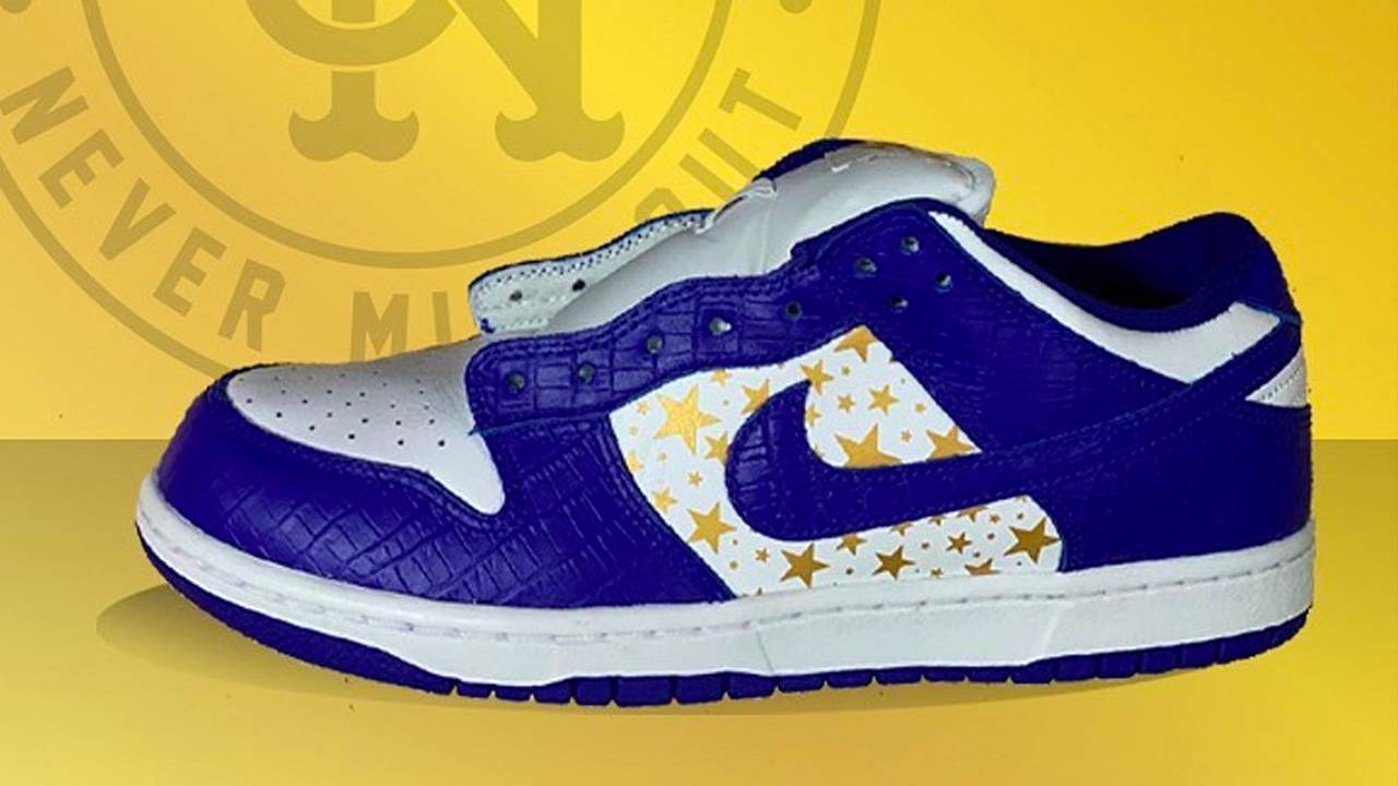 Supreme x Nike SB Dunk Low "Stars" Collection