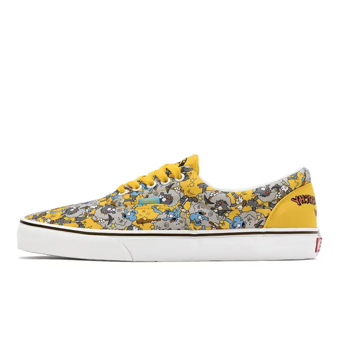 The Simpsons x Vans Era Itchy And Scratchy Where To Buy