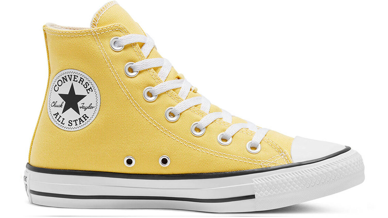 yellow chuck taylor all star high top