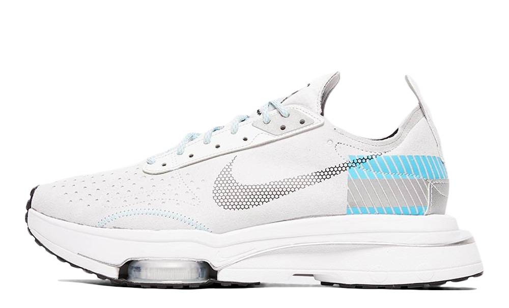 nike zoom white and blue