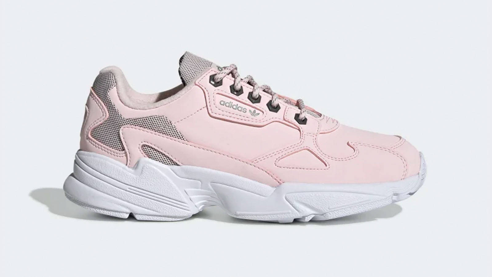 adidas falcon pink white
