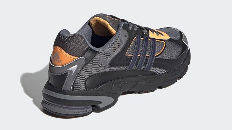 adidas Response CL Grey Black Flash Orange Back